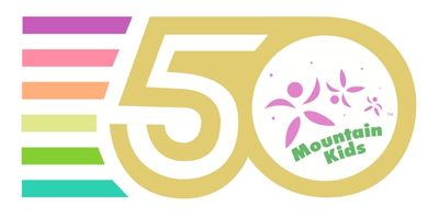 Mountain Kids 50 Years Logo